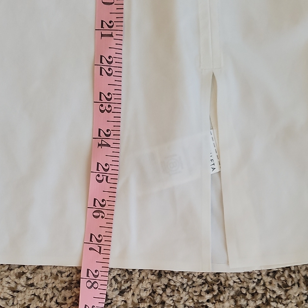 Athleta White Sleeveless Tank Top - Picture 3 of 7